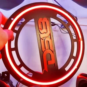 قاب میدرنج چراغ نئون دار 6 اینچ